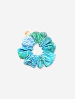 Scrunchie Madhu kristallblau