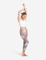 Yoga Leggings &quote;Mangala&quote; - erdrot-natur