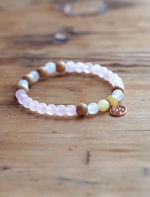 Armband - Rosenquarz