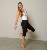 Leggings capri schwarz